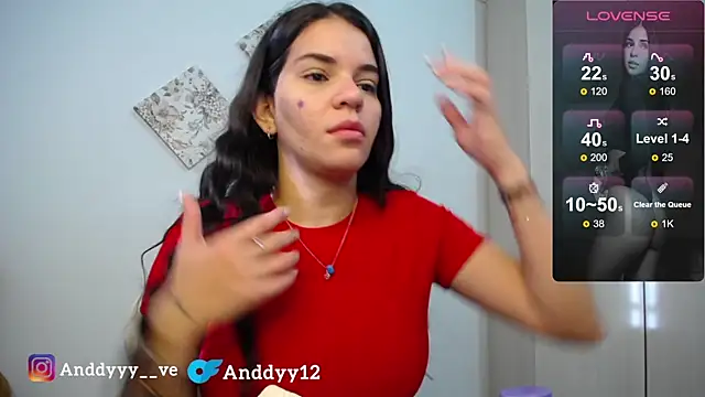 Anddyy   online show from June 12, 2026, 12:25 pm