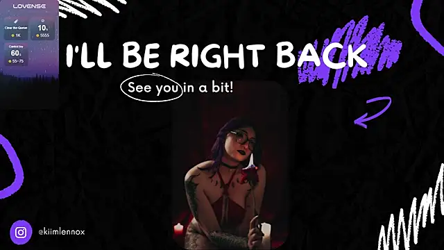 Kimlennox  online show from September 14, 2025, 1:44 pm