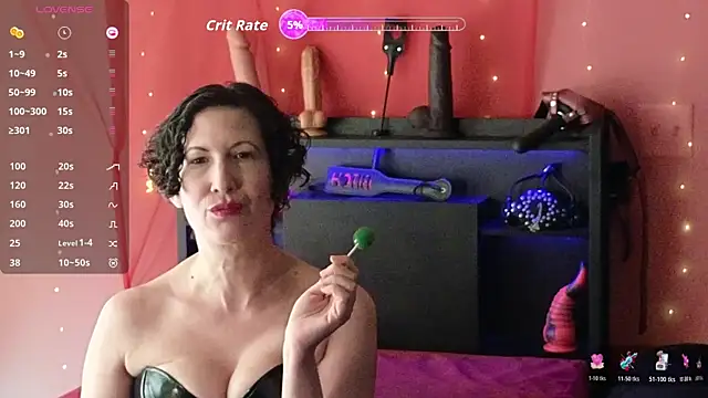 MistressVeritasX online show from June 14, 2026, 6:42 pm