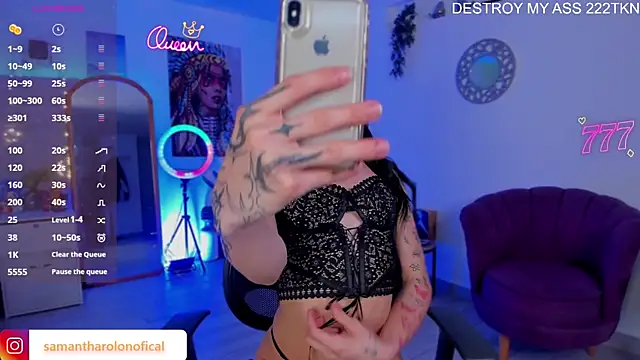 Samantha Rolon online show from May 3, 2026, 2:49 am