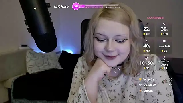 Electro doll online show from March 13, 2025, 8:22 pm