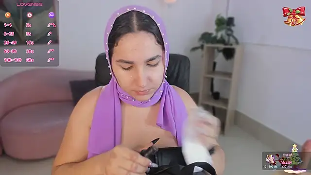 Ayha khalaf online show from December 19, 2025, 1:09 am