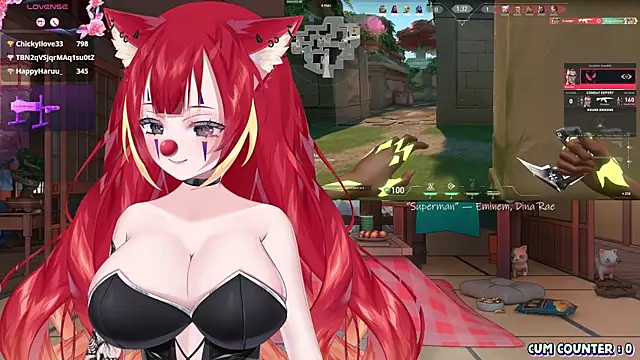 LewdKira VT online show from March 14, 2025, 10:18 am