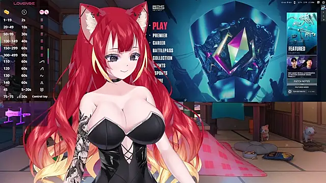 LewdKira VT online show from February 27, 2025, 6:35 am