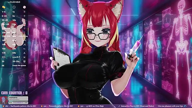LewdKira VT online show from April 13, 2026, 8:29 am