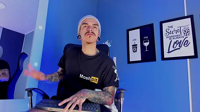 Snapshot of kaletattoo chatting on February 24, 2026, 11:00 am kaletattoo online show from February 24, 2026, 11:00 am