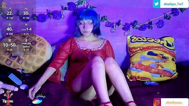 Snapshot of Sharkyu1 chatting on March 12, 2026, 4:18 am Sharkyu1 online show from March 12, 2026, 4:18 am