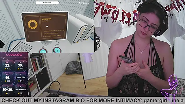 Gamergirl-Linela online show from October 28, 2025, 9:52 am