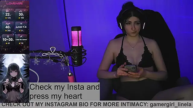 Gamergirl-Linela online show from January 11, 2026, 8:49 pm