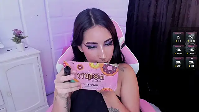 Nyx Blackmoon online show from September 20, 2025, 2:33 pm