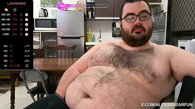 alexxxbear online show from September 17, 2025, 8:33 pm