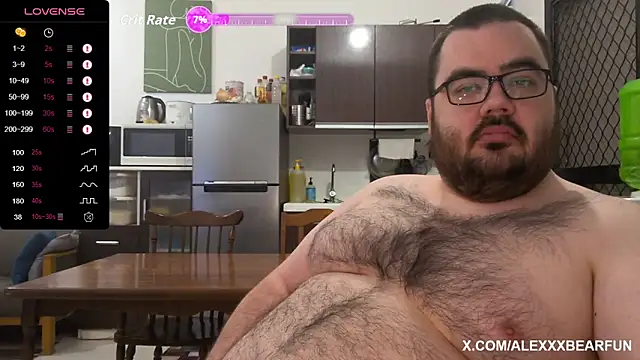 alexxxbear online show from September 13, 2025, 9:15 pm