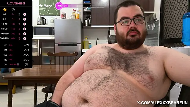 alexxxbear online show from September 18, 2025, 10:35 pm