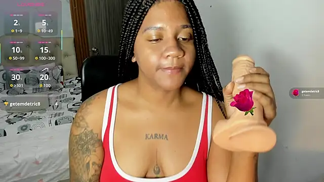 ZahraRose online show from April 23, 2026, 11:05 am