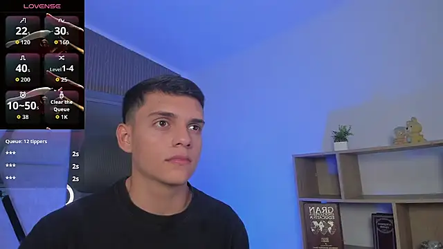 JacobRoberts1 online show from October 2, 2025, 8:01 pm