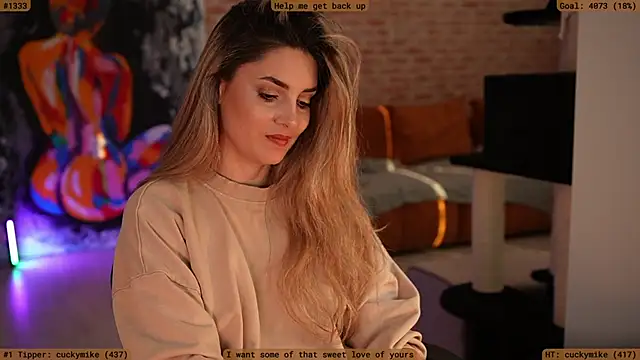  Allie  online show from February 25, 2025, 2:37 pm