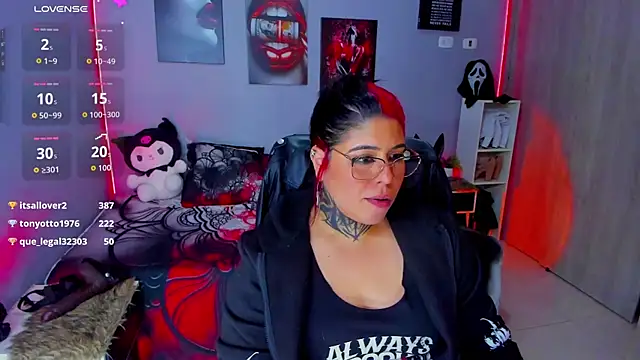 Snapshot of Veronika_metal chatting on October 23, 2025, 6:34 am Veronika metal online show from October 23, 2025, 6:34 am