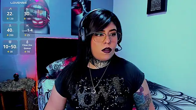 Snapshot of Veronika_metal chatting on March 22, 2026, 2:04 am Veronika metal online show from March 22, 2026, 2:04 am