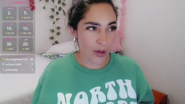 luna lgomez  online show from March 18, 2025, 2:17 pm