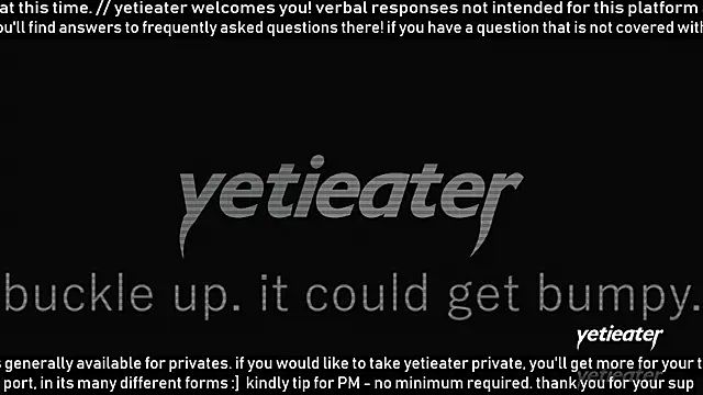 yetieater online show from June 25, 2026, 8:25 pm