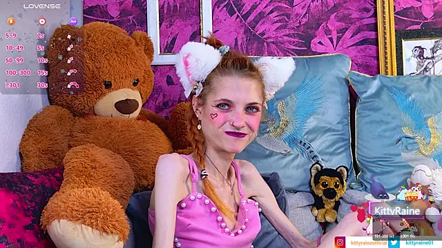 KittyRaine online show from July 27, 2026, 12:56 pm