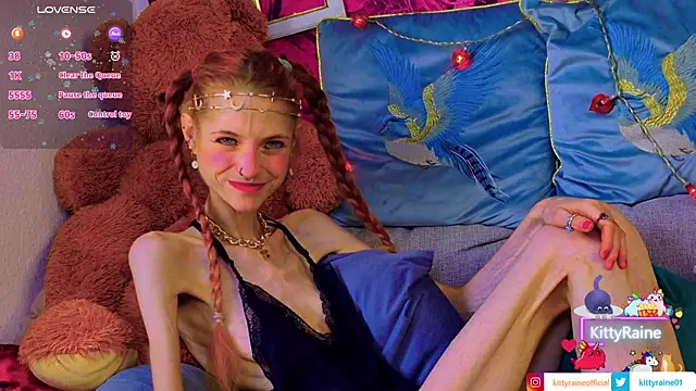 KittyRaine online show from July 16, 2026, 1:19 pm