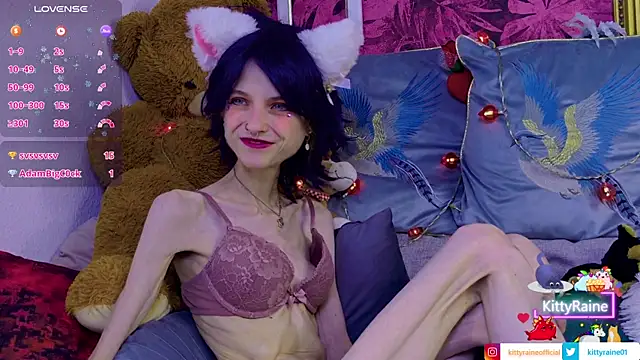 KittyRaine online show from July 5, 2026, 12:56 pm