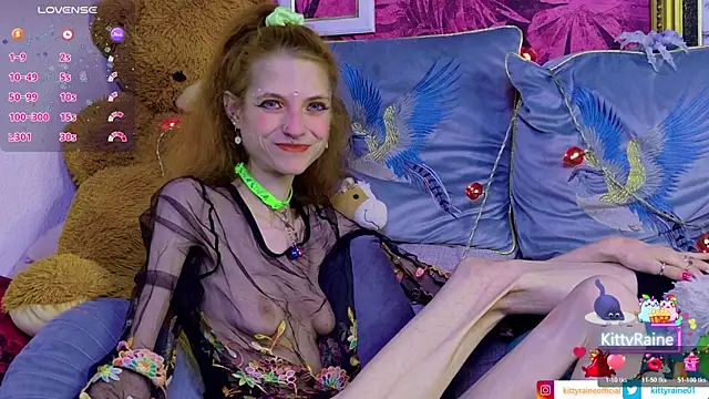 KittyRaine online show from July 6, 2026, 1:40 pm