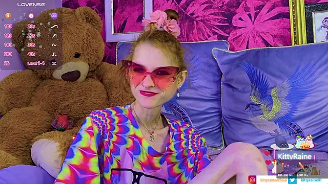 KittyRaine online show from July 8, 2026, 12:50 pm