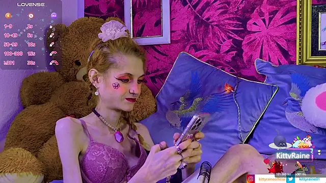 KittyRaine online show from July 14, 2026, 12:55 pm