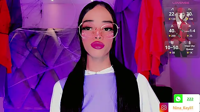 Nina Keyli online show from November 1, 2025, 7:19 pm