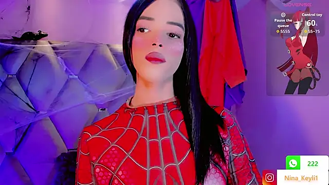 Nina Keyli online show from October 19, 2025, 7:49 pm