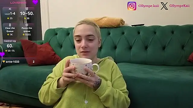 OllympeKaii online show from January 13, 2026, 7:23 am