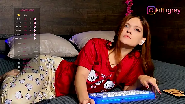 KittiGrey online show from September 30, 2025, 8:20 am