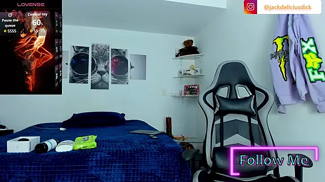 jackdeliciusdick online show from October 1, 2025, 8:30 am