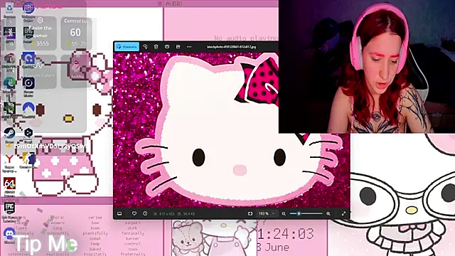 Mini Lady1 online show from June 27, 2026, 4:24 pm