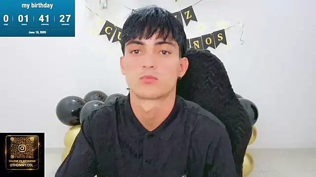 Thommy cute online show from June 10, 2026, 3:19 am