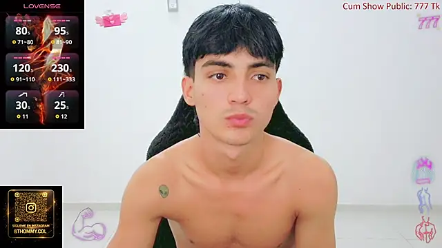 Thommy cute online show from June 9, 2026, 1:50 am