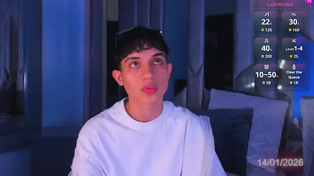 Sebax Young online show from January 15, 2026, 3:21 am