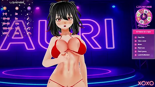 Auri Hikaru online show from October 2, 2025, 4:54 pm