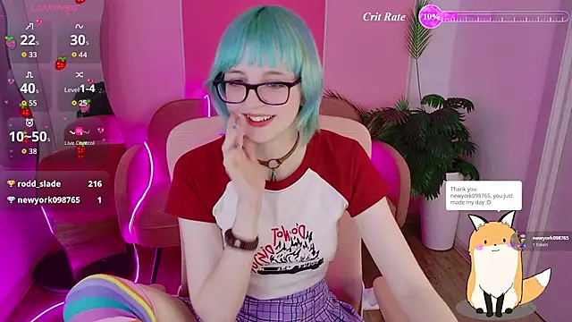 CoralineYoung online show from July 24, 2026, 10:00 am