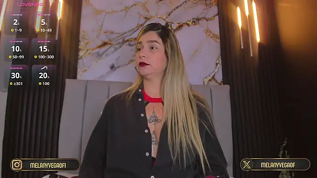 MelanyVegas online show from September 14, 2025, 8:15 am