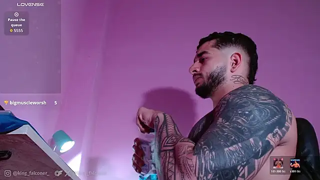 Snapshot of king_falconer chatting on March 10, 2026, 4:27 am king falconer online show from March 10, 2026, 4:27 am