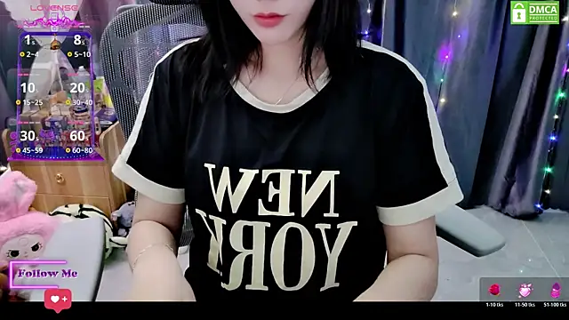 HanaYourlove online show from August 5, 2026, 11:48 am