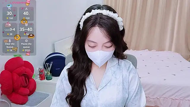 Snapshot of -MinaYoung- chatting on March 14, 2026, 8:09 am -MinaYoung- online show from March 14, 2026, 8:09 am