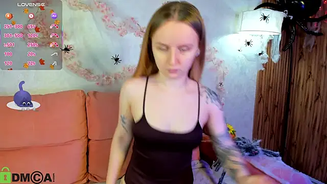 Rina Panic online show from October 18, 2025, 1:07 am