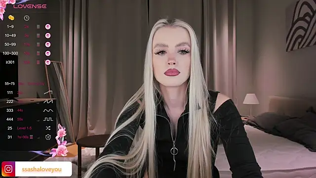 sashaloveyou online show from October 18, 2025, 9:50 pm