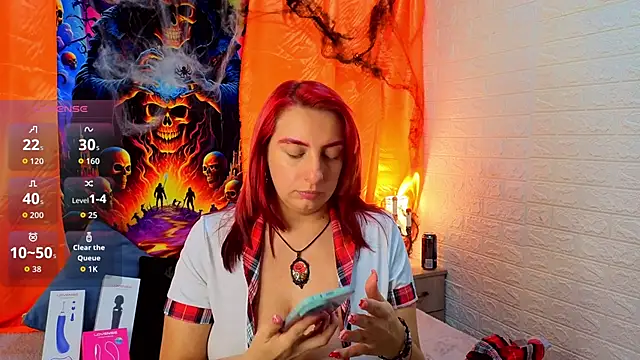 angel  red  online show from October 5, 2025, 1:18 am