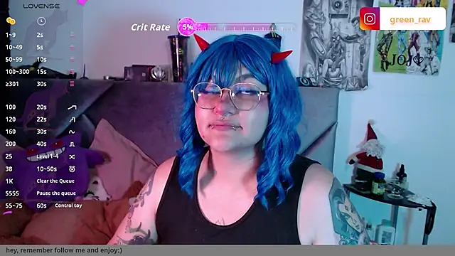 XxGreenGoodxX online show from December 14, 2025, 11:21 pm