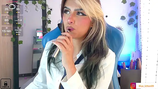 blue kitten online show from February 28, 2026, 10:20 pm